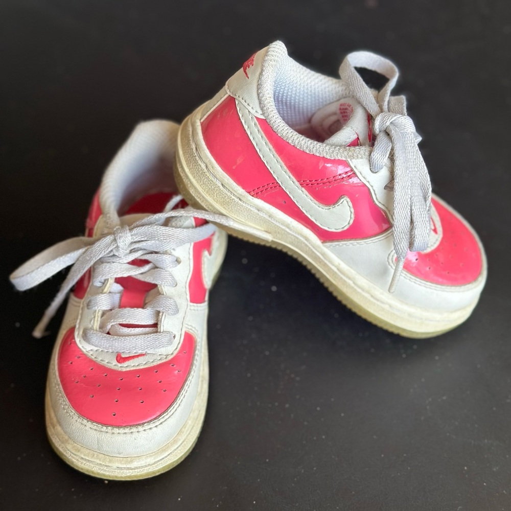 Little Girl Pink Nike Sneakers